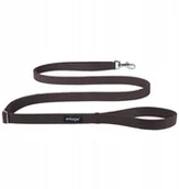 Smycze dla psów - Ami Play Smycz Cotton Easy Fix L 160-300/2,5cm Brąz - miniaturka - grafika 1