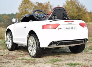 Super-Toys   AUDI RS 5 TRZY SILNIKI, FUNKCJA BUJANIA,MIĘKKIE KOŁA, MIĘKKIE SIEDZENIE, MOCNY/RS5 AUDI-RS-5-CZERWONE - Pojazdy elektryczne dla dzieci - miniaturka - grafika 12