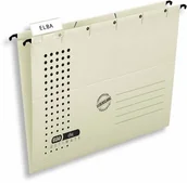 Teczki i skoroszyty - Elba Teczka zawieszkowa A4 beżowa - miniaturka - grafika 1