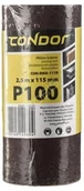 Akcesoria do elektronarzędzi - CONDOR Płótno ścierne CON-RMA-1110 2500x115mm P100 - miniaturka - grafika 1