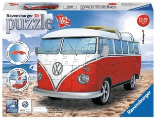 Ravensburger Puzzle 3D Volkswagen Bus T1 162 elementów 125166 - Puzzle - miniaturka - grafika 6