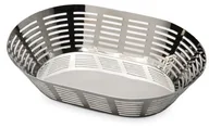 Chlebaki - BRA Bella koszyk na chleb owalna, 21 x 31 cm, ze stali nierdzewnej 18/10 A021002 - miniaturka - grafika 1