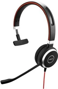 Jabra Evolve 40 Mono USB czarne - Słuchawki Jabra Evolve 40 Mono USB czarne - Słuchawki - miniaturka - grafika 1