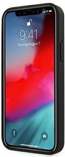 Ferrari FEOMSHCP12LBK iPhone 12 Pro Max czarny/black hardcase Off Track Leather Nylon Stripe hurtel-76683-0 - Etui i futerały do telefonów - miniaturka - grafika 5