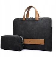 Torby na laptopy - Wro Etui/torba Jq na laptopa 13,3 14,1 eco skóra - miniaturka - grafika 1
