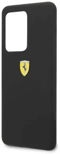 Ferrari Hardcase FESSIHCS69BK S20 Ultra G988 czarny/black Silicone hurtel-62366-0 - Etui i futerały do telefonów - miniaturka - grafika 5