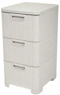 Curver Regał z 3 szufladami Style 604020_CURVER - Szafki łazienkowe - miniaturka - grafika 4