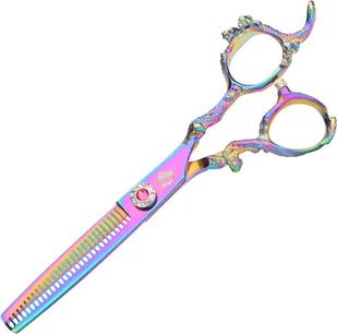 WOLF WOLF Degażówki fryzjerskie do strzyżenia włosów 6,0" DIAMOND N831 - Nożyczki fryzjerskie - miniaturka - grafika 3