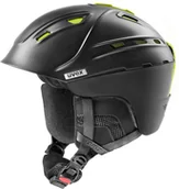 Kaski narciarskie - Uvex p2us IAS Kask narciarski, black mat yellow 51-55cm 2019 Kaski narciarskie S5662410203 - miniaturka - grafika 1