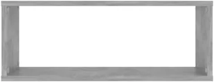VidaXL Lumarko Półki ścienne kostki 2 szt., szarość betonu, 60x15x23 cm, płyta 807145 VidaXL - Półki do salonu - miniaturka - grafika 6