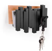 Wieszaki i stojaki - Umbra Wieszak z organizerem Sticks czarny - miniaturka - grafika 1