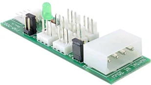 Delock Rozdzielacz gehz 6 X wentylatora 5 V/12 V - Kable USB - miniaturka - grafika 2