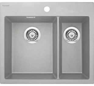 Deante Zlewozmywak Eridan ZQE S503 Szary metalik - Zlewozmywaki - miniaturka - grafika 2