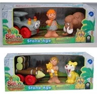 Figurki dla dzieci - Dino Zestaw Autko + 2 figurki 2 rodzaje - miniaturka - grafika 1