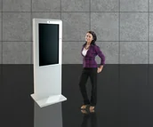 Akcesoria do kas i terminali - Colorato- Stand interaktywny - infokiosk - Obudowa 43" dotyk +  GRATIS !! AUTORYZOWANY SKLEP IIYAMA Colorato - miniaturka - grafika 1