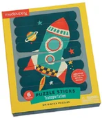 Puzzle - Mudpuppy ŚRODKI TRANSPORTU puzzle patyczki 24 el. MP47540 - miniaturka - grafika 1