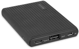 Forever PTB-05S 5000mAh Czarny - Powerbanki - miniaturka - grafika 2