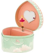 Pozytywki dla dzieci - Ulysse 9514 szkatułka muzyki Schmuckdose serca wiewiórki - miniaturka - grafika 1