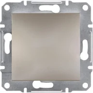 Klawisze i ramki - Schneider Asfora zaślepka podtynkowa bez ramki brązowa EPH5600169 - miniaturka - grafika 1