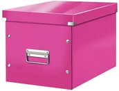Pudła i kartony archiwizacyjne - Leitz 61080023 Pudło uniwersalne C&S roz. L Różowy 61080023 - miniaturka - grafika 1