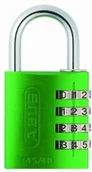 Kłódki - Abus ABUS  145/40 Kłódka 40 MM Green połączenie z aluminiowego 49531  od... 14540GRE - miniaturka - grafika 1