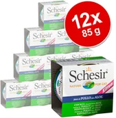 Mokra karma dla kotów - Schesir Korzystny pakiet Kitten dla kociąt, 12 x 85 g - Tuńczyk z aloesem - miniaturka - grafika 1