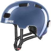 Kaski rowerowe - UVEX City 4 Mini Me Helmet Kids, midnight/berry 55-58cm 2021 Kaski dla dzieci S4100510215 - miniaturka - grafika 1
