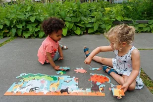 Puzzle Podłogowe XL Safari ZOO 36 elementów Maxi 7895173162 - Puzzle - miniaturka - grafika 3