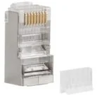 Wtyczki i adaptery - LANBERG Wtyk sieciowy RJ45 8P8C kat.6 FTP 20szt z prowadnicą do linki i do drutu + EKSPRESOWA 24H PLS-6020 - miniaturka - grafika 1