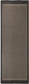 Dywany zewnętrzne - vidaXL Dywan zewnętrzny o płaskim splocie, 80x250 cm, ciemnobrązowy - miniaturka - grafika 1