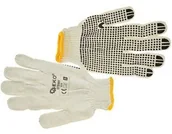Rękawice robocze - Geko Rękawice robocze dzianina nakrapiana G73504 G73504 - miniaturka - grafika 1