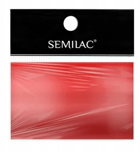 Semilac Folia Transferowa Red 04 - Ozdoby do paznokci - miniaturka - grafika 3