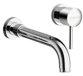 Baterie umywalkowe - Sapho RHAPSODY dwuelementowa bateria umywalkowa, naścienna, chrom 5552 - miniaturka - grafika 1