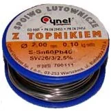 Akcesoria do lutowania - Cyna Spoiwo lutownicze z topnikiem 2x0,10kg 5FD0-3164C - miniaturka - grafika 1
