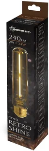 Spectrum SpectrumLED Led T30 E-27 230v 2w Cog Ww Retroshine WOJ+14080 - Żarówki LED - miniaturka - grafika 2