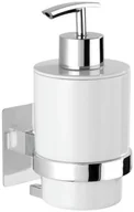 Mydelniczki i dozowniki mydła - Wenko Dozownik na mydło w płynie QUADRO z uchwytem Turbo-Loc 23848100 - miniaturka - grafika 1