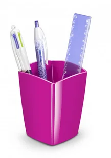 CEP Pojemnik na długopisy Pro Gloss, polistyren, różowy C530G-13 - Przyborniki na biurko - miniaturka - grafika 4