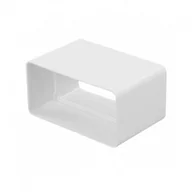 Rury i kanały wentylacyjne - airRoxy Łącznik do kanału 110x55mm złączka airRoxy 7808 02-411 - miniaturka - grafika 1