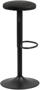 Actona Stołek barowy Regulowany Finch Antracytowy - Taborety i hokery - miniaturka - grafika 5