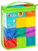 Klocki - Bam Bam Miękkie Gumowe Klocuszki 9 Sztuk - miniaturka - grafika 1