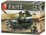 Klocki - Sluban M38-b0282 zestaw budowlany armii czołg bojowy - miniaturka - grafika 1
