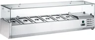 Szafy i witryny chłodnicze - Stalgast Nadstawka Chłodnicza Przeszklona 5x GN 1/4 834540 - miniaturka - grafika 1