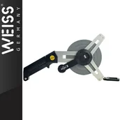 Poziomice, łaty, miary - Weiss Taśma stalowa biała bez rozbiegu 50m 920WEM20050B - miniaturka - grafika 1