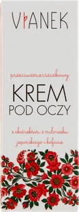 Vianek przeciwzmarszczkowy krem pod oczy, 15 ml - Kosmetyki pod oczy - miniaturka - grafika 3