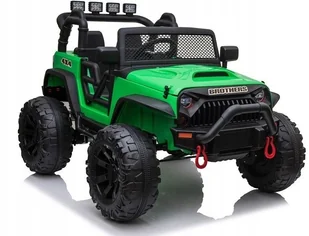 Auto na akumulator Jeep JC666 Zielony - Pojazdy elektryczne dla dzieci - miniaturka - grafika 3