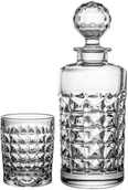 Karafki - Crystal Julia Karafka i 6 sztuk szklanek do whisky 3443) - miniaturka - grafika 1