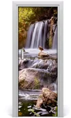 Naklejki na drzwi i meble - Tulup.pl Naklejka na drzwi samoprzylepna Wodospad 75x205cm - miniaturka - grafika 1