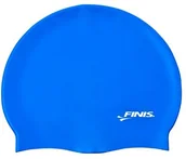 Pływanie - Finis przyrządy treningowe Silicone Swim Cap Solid, niebieski, jeden rozmiar 0616323312319 - miniaturka - grafika 1