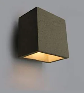 v-tac Kinkiet V-TAC BETON G9 LED Kwadrat Ciemny Szary IP20 VT-892 - Lampy ścienne - miniaturka - grafika 5