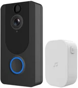 Dzwonki i gongi - Platinet Dzwonek bezprzewodowy Wi-Fi z kamerą 1080p IP64 - miniaturka - grafika 1